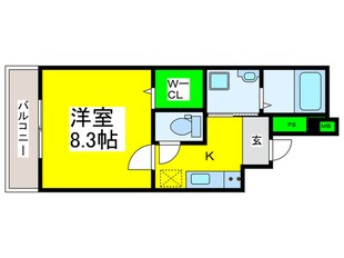 フジパレス堺石津川ノースの物件間取画像